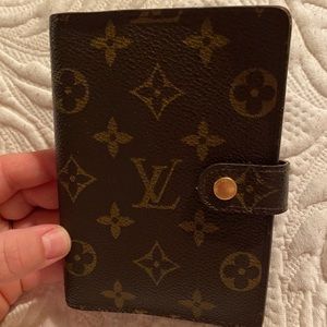 Authentic Louis Vuitton monogram agenda pm